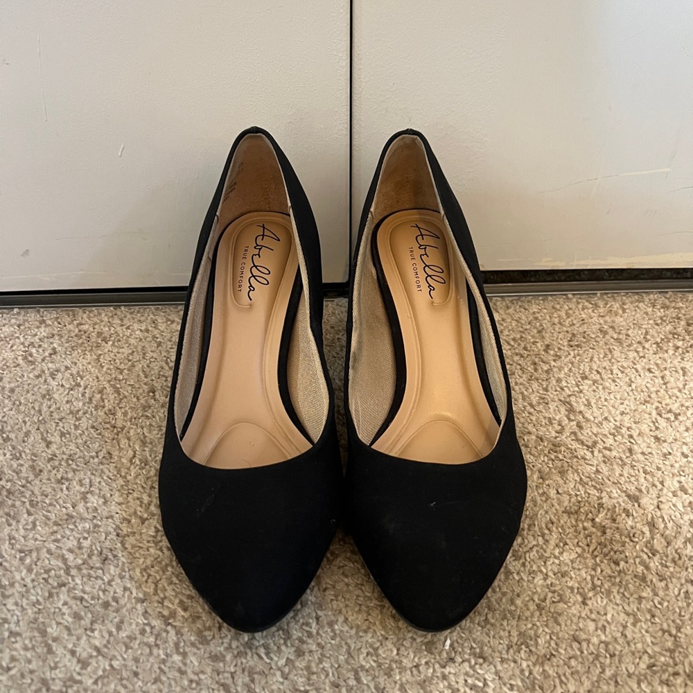 Black Low Heels